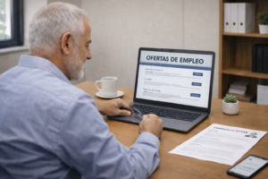 Buscar trabajo después de los 45 años actualizando el currículum